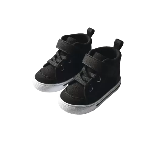 Czarne dziecięce sneakersy